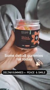 Delta 8 gummies Instagram post image