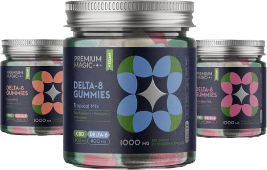 Delta-8 Gummies Silver Bundle – 3x1000mg