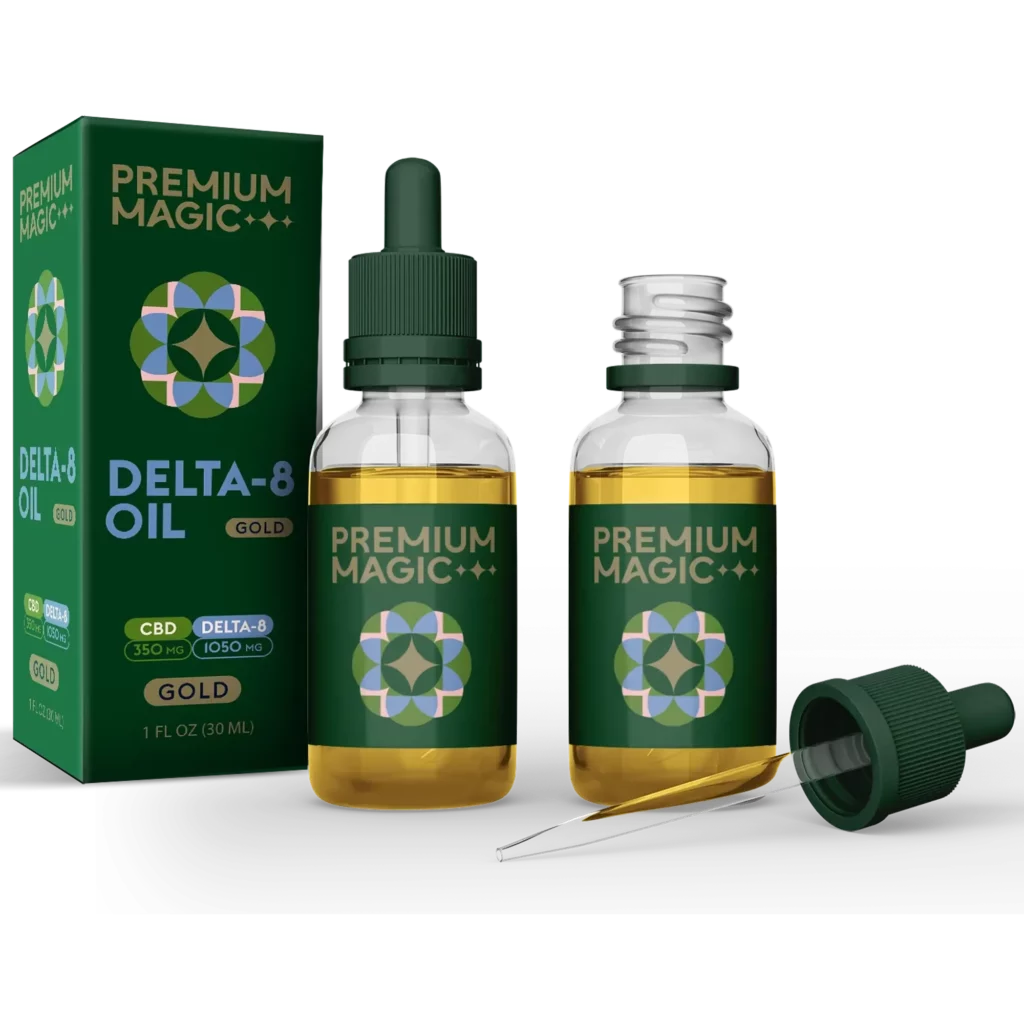 Delta-8 Oil Gold – 1400mg