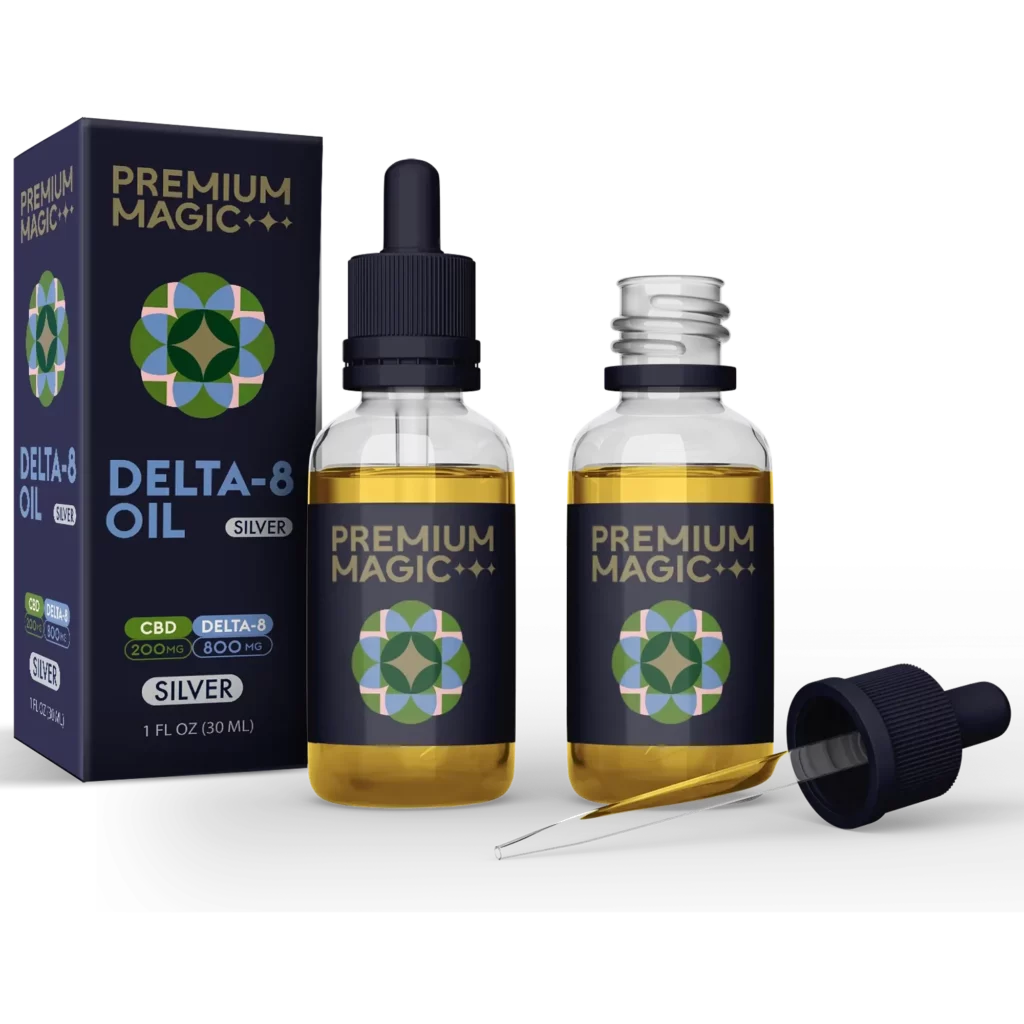 Delta-8 Oil Silver – 1000mg